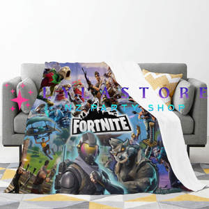 Fortnite Flannel Blanket - Perfect for Snuggling