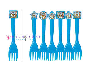 Party & Celebration: 6 pcs Paw Patrol Birthday Party Forks