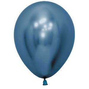 Chrome Reflex: Balloon Single Chrome/Reflex Blue