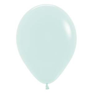 Balloon Single Matte Pastel Green