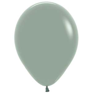 Standard Colours: Balloon Single Pastel Dusk Laurel Green