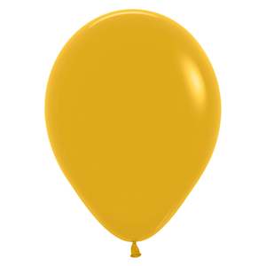 Standard Colours: Balloon Single Mustard Yellow