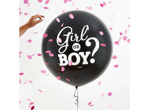 He or She Reveal Balloon - Girl