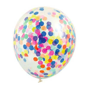 Confetti: Confetti Balloons 3pk - Rainbow