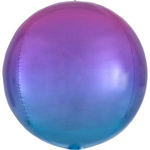 Orbz: Balloon Orbz 16" Ombre Purple Blue