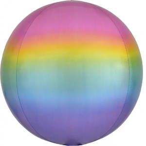 Orbz: Balloon Orbz 16" Ombre Rainbow