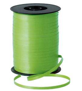Curling Ribbon Lime Green, 450M