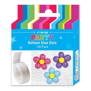 Party Balloon Glue Dots -100pk