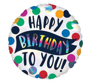 Foil Balloon 18" Time To Party