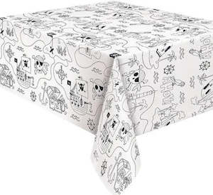 Ahoy Pirate Table Cover