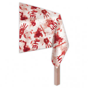 Table Covers: Halloween - Plastic Tablecover Bloody Good Time