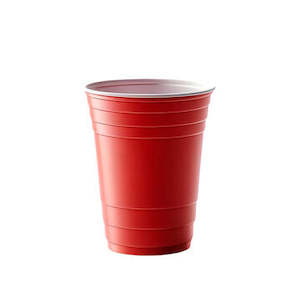 Red Plastic Solo Cups 25pk