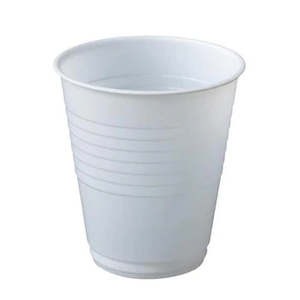 Plastic Paper Cups: Plastic Insert Cup 200ml White 50pk