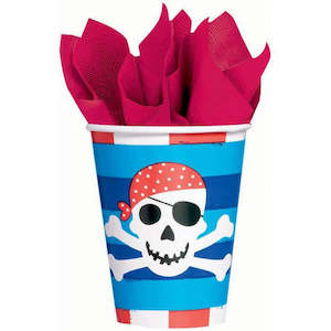 Pirate Party Cups 8pk