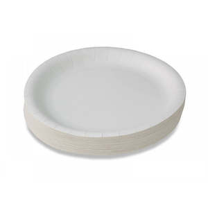 Paper Plate 23cm Round 50pk
