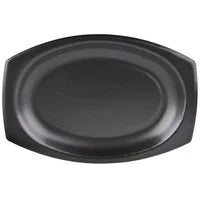 Black Foam Platter (disposable) 36cm 10pk
