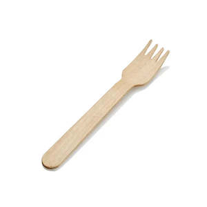 Wooden Biodegradable Forks 100pk