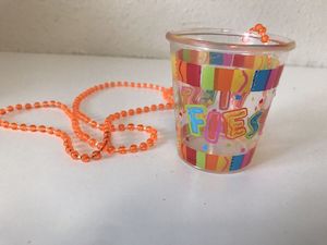 Cocktail Accessories: Fiesta Shot Glass Necklace
