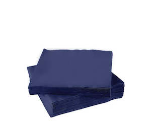 Dinner Napkins - Dark Blue 50pk