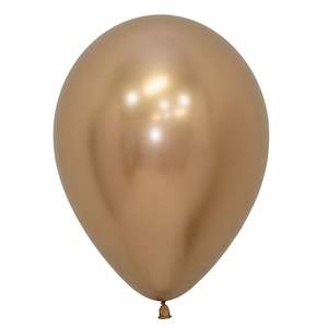 Quality Balloons 25pk, Metallic Gold
