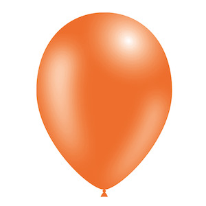 Quality Balloons 100pk, Standard Orange