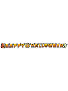 Halloween Banner Happy Halloween Jointed