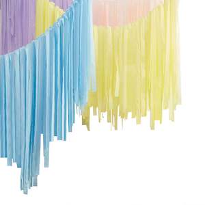 Streamers: Pastel Ceiling Streamer Decoration