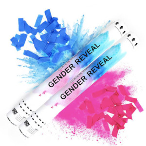 Gender Reveal Smoke Cannons - Boy or Girl