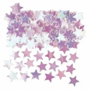Scatter Confetti Stars Iridescent