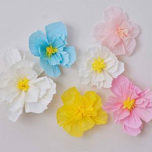 Spring Tissue Flowers 6pk