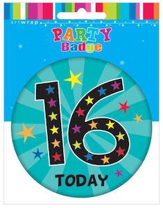 Badges: Badge Large 16 Today