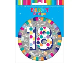 Badges: Large 18th Birthday Badge