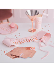 Hens Party Customisable Sash