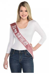 Sashes: It's My Birthday Sash