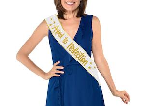 Sashes: Aged To Perfection Birthday Sash