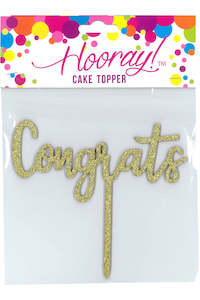 Congrats Cake Topper