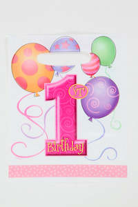 1st Birthday: 1st Birthday Lootbags Pink