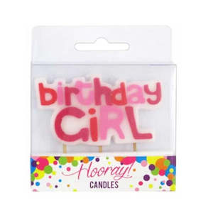 Candles Birthday Girl