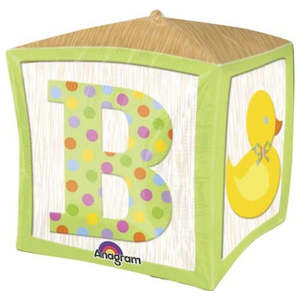 Baby Shower: Balloon Baby Block
