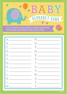 Baby Shower: Baby A-Z Game
