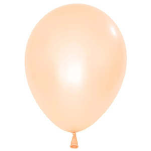 Baby Shower: Balloon Single Pearl Peach