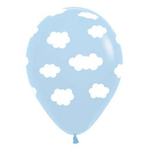 Baby Shower: Balloon Single Clouds