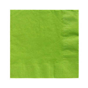 St Patricks: Lunch Napkins - Lime Green 20pk