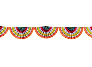 Mexican Fiesta: Fiesta Fan Bunting 2.7m