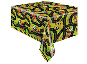 Construction Plastic Table Cover Rectangle