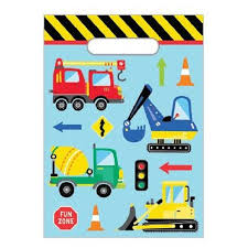 Construction Loot Bags 8pk