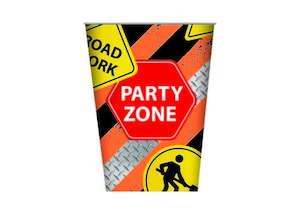 Construction: Construction Party Zone Cups - 8pk