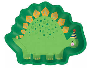 Dinosaur: Dinosaur Shaped Plates - 8pk