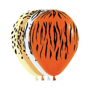 Jungle: Jungle Animal Balloons - 12pk
