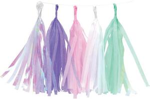 Tassel Garland Pastel Mini - 15 pack